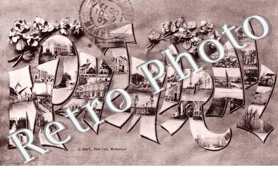 Carte multivues fantaisie