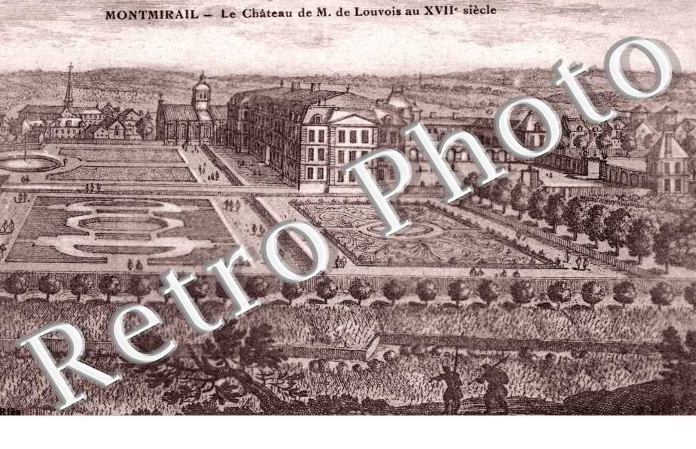 Chateau de M. de Louvois au XVIIe siecle
