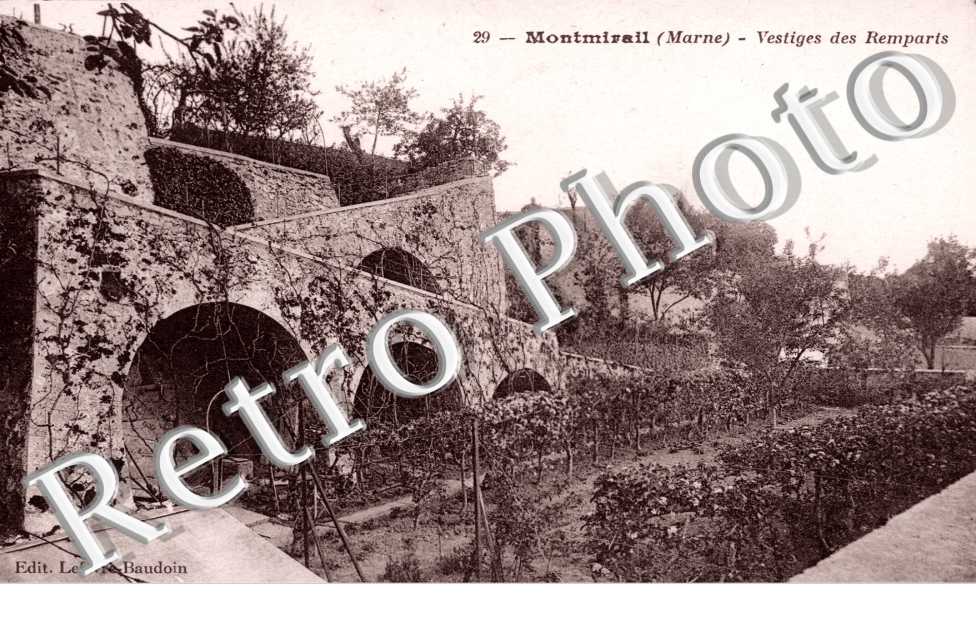 Vestiqges des remparts