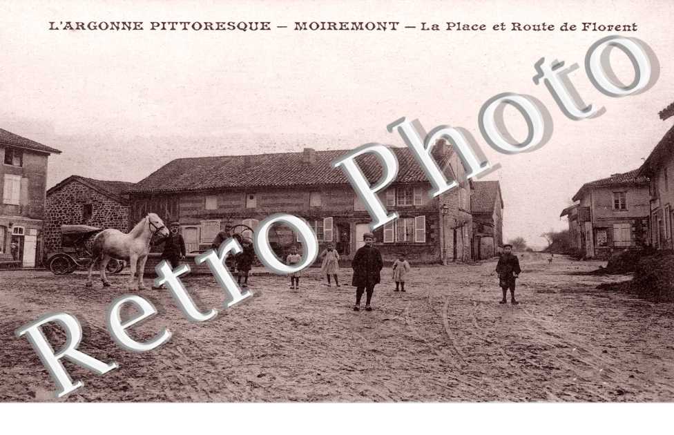 la place et la route de Florent