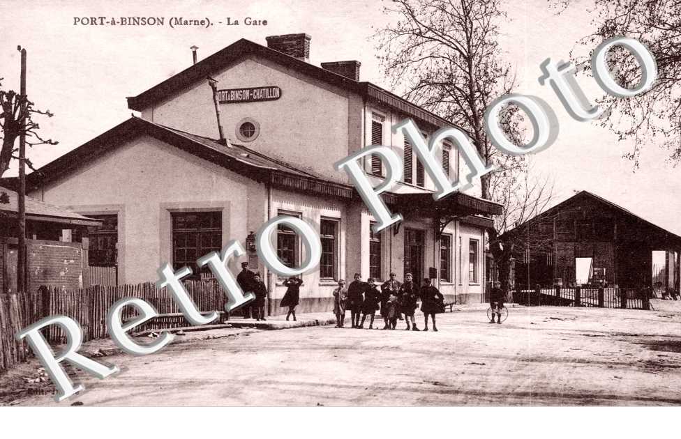 Port a Binson, La Gare