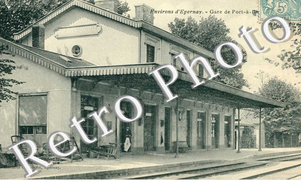 Port a Binson, La Gare