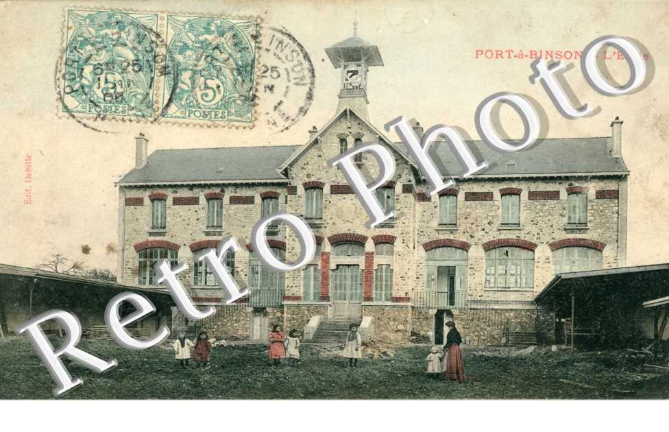 PORT A BINSON l'ecole