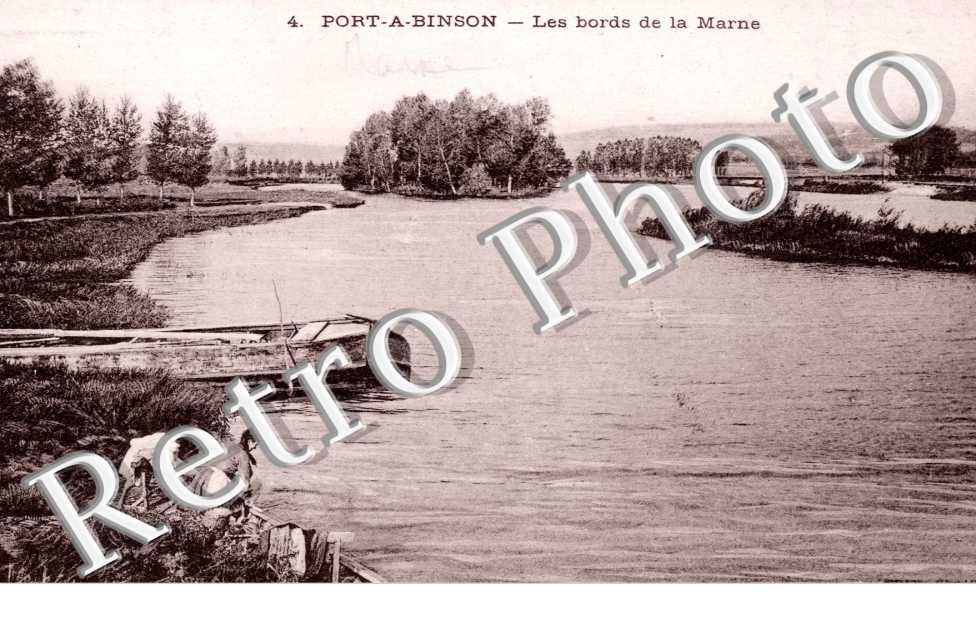 Port a Binson, Bords de la Marne