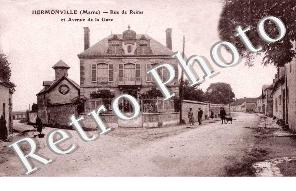 Rue de Reims et avenue de la gare