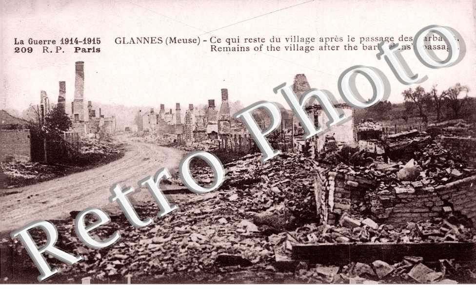 Ce qui rest du Village après le passage des Barbares