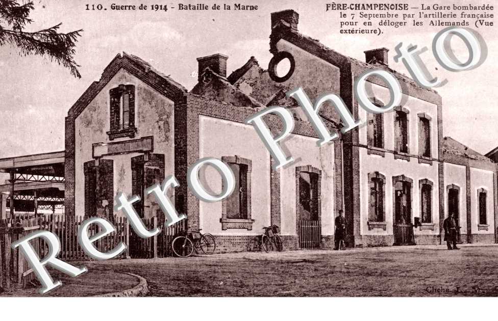 la gare Bombardee