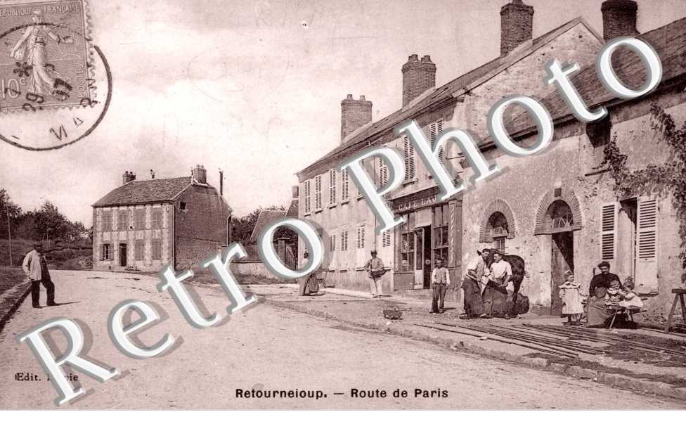 Retourneloup, Route de Paris