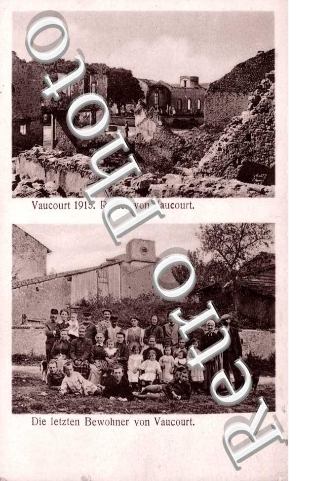 ruines - feldpostkarte