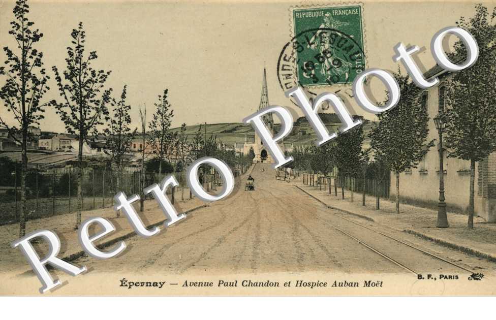 Avenue paul Chandon et Hospice Auban MoÃ«t