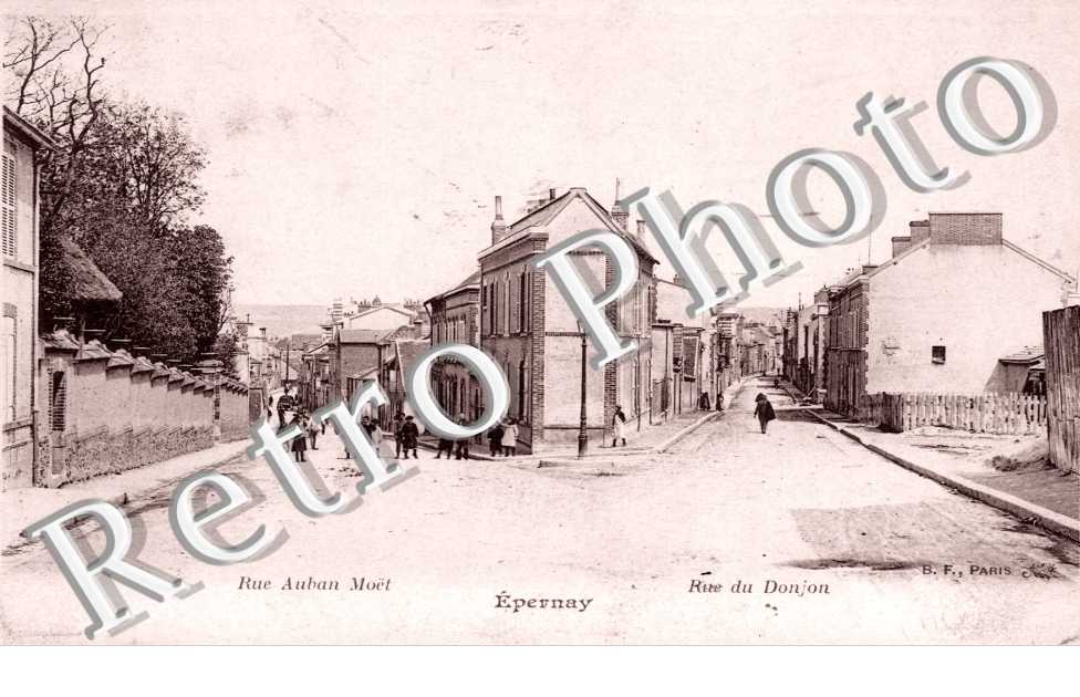 Rue Auban MoÃ«t, Rue du Donjon