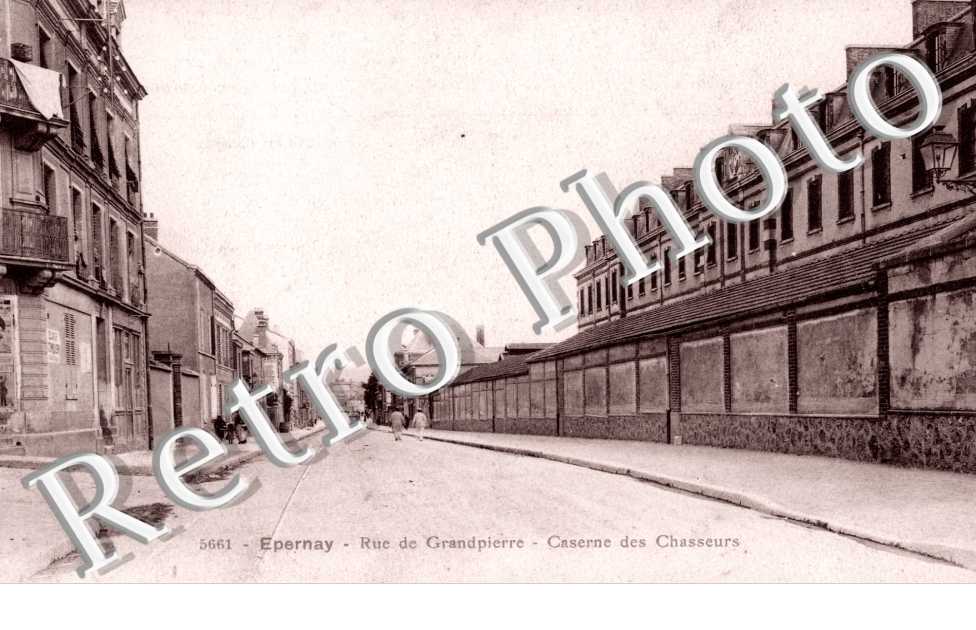 rue de Grandpierre Caserne des Chasseurs
