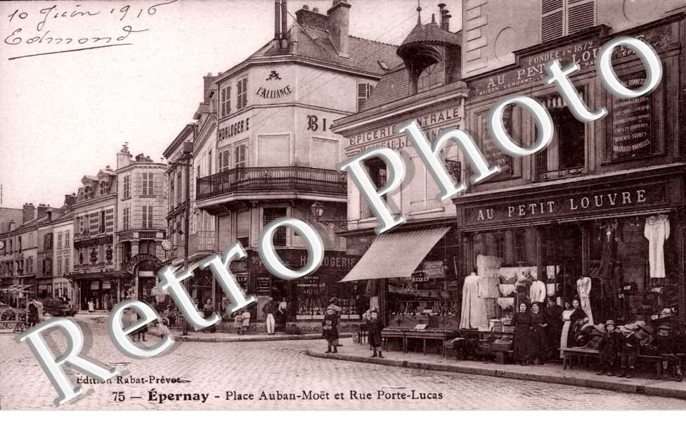 Place Auban MoÃ«t et Rue Porte Lucas