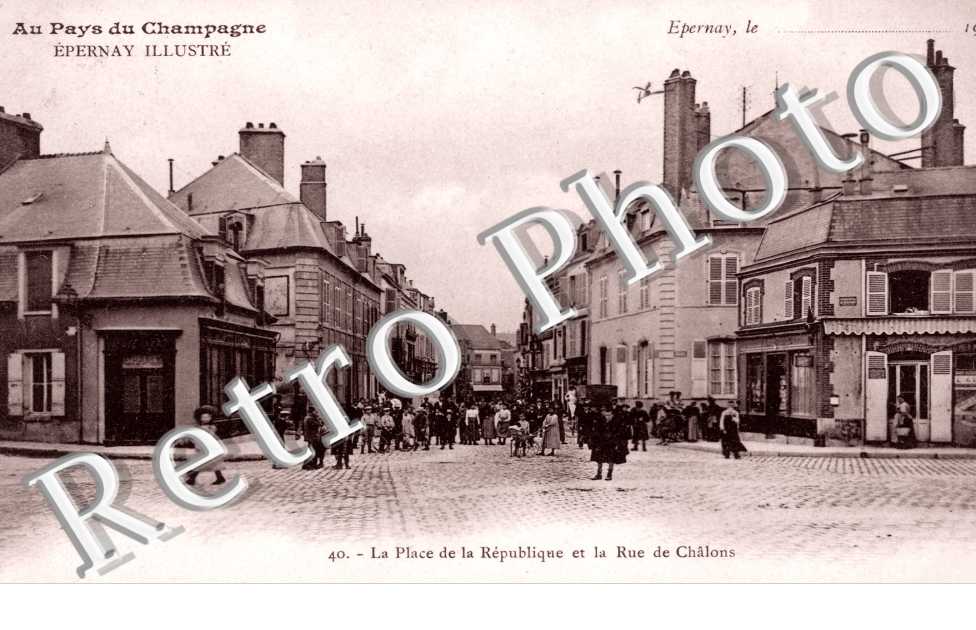 place de la Republique et Rue de Chalons