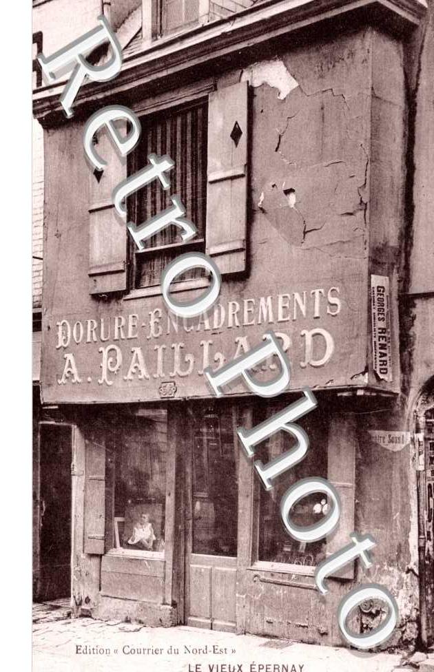 le Vieux Epernay, Dorure encadrements A. Paillard