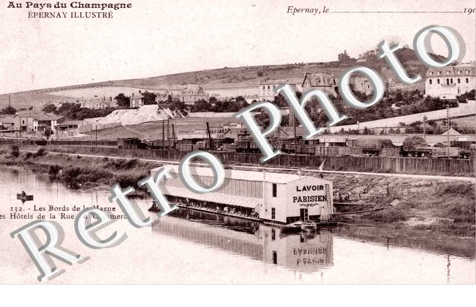 les Bords de la Marne, les Hotels de la Rue du Commerce