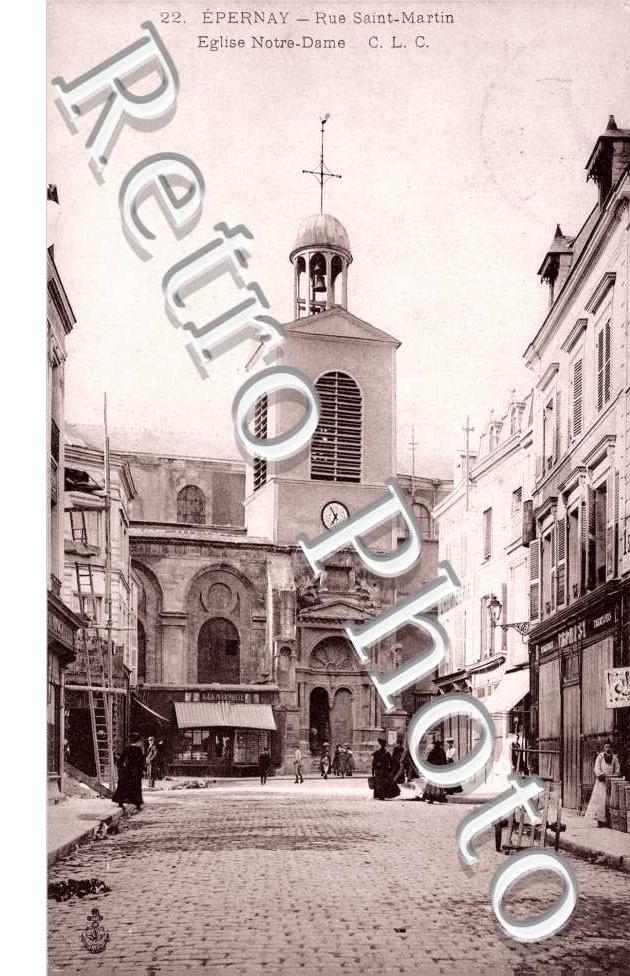 RUE Saint Martin et Eglise Notre Dame