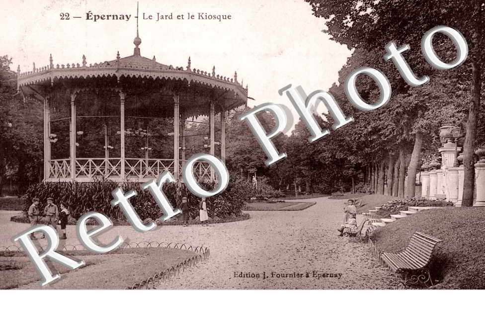 le jard et le Kiosque