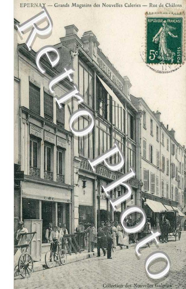 Grands Magasins des Nouvelles Galeries, Rue de Chalons