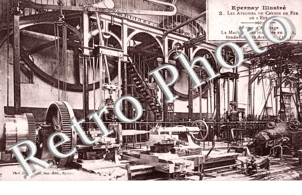 les Ateliers du Chemin de Fer de l'est, Atelier d'Ajustage