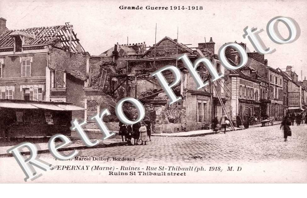 Ruines rue Saint Thibault