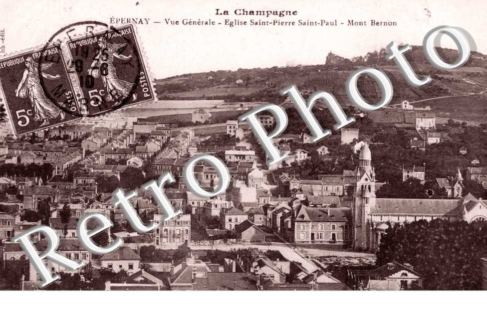 Vue Generale, Eglise Saint-Pierre Saint-Paul, Mont Bernon