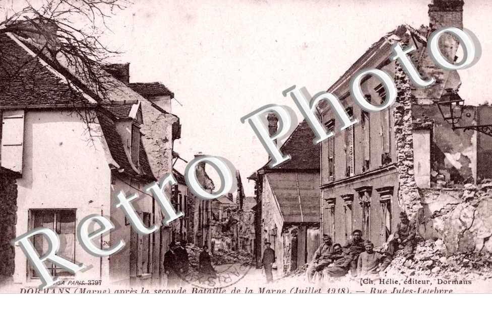 RUE Jules Lefebvre en ruines