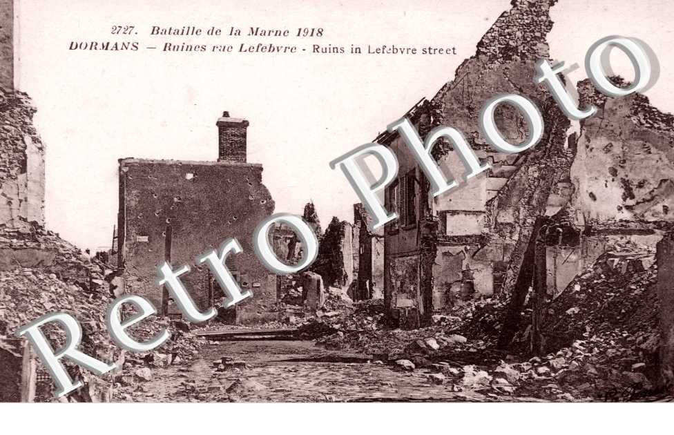 RUE Lefebvre en ruines