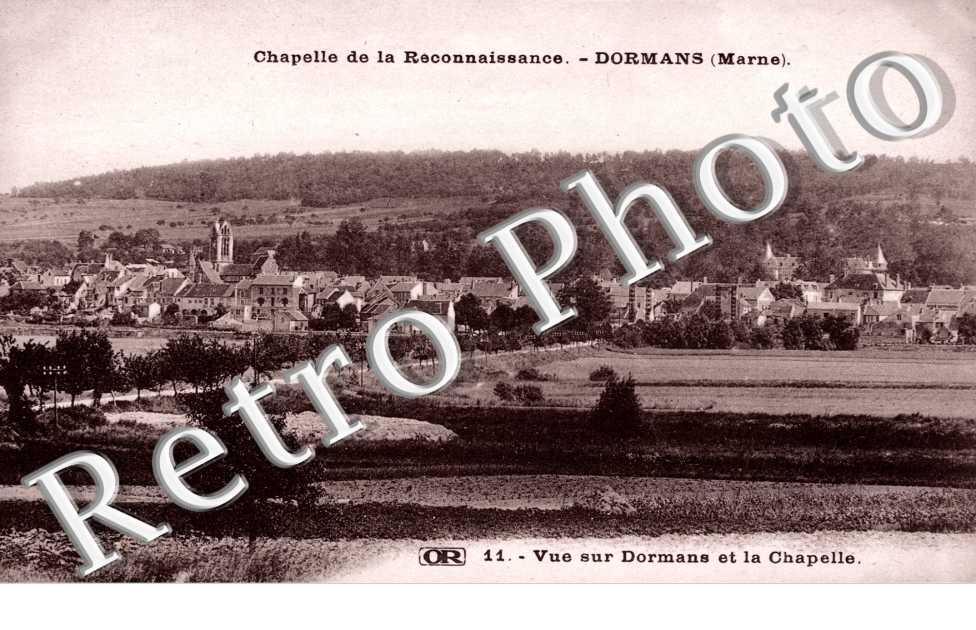 Chapelle de la Reconnaissance, Vue sur Doemans et la Chapelle