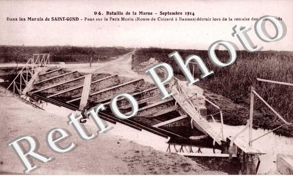 Bataille de la Marne Septembre 1914, Marais de Saint-Gond