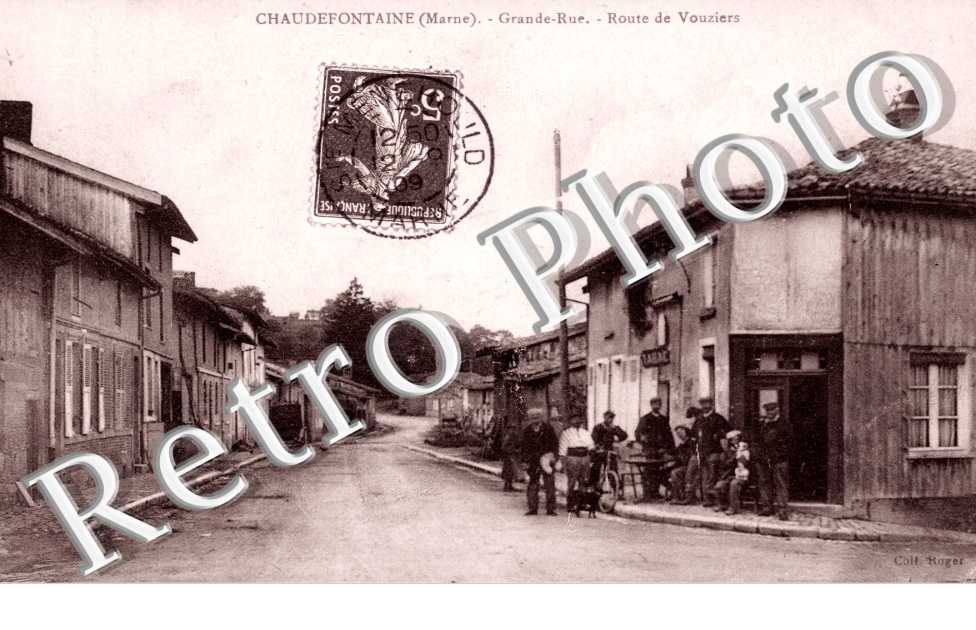 Chaude-Fontaine, Grande-Rue, Route de Vouziers