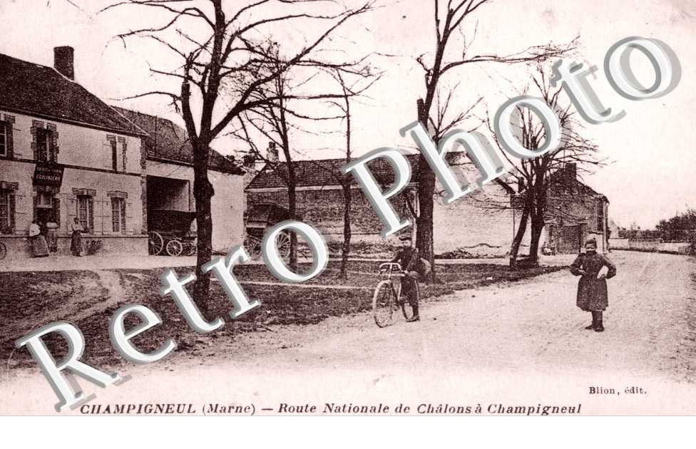 Route Nationale de Chalons a Champigneul