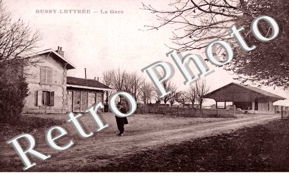 Bussy-Lettree, la Gare