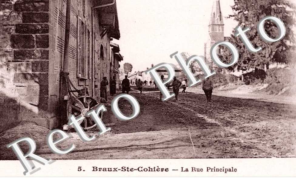 Braux-Sainte-Coliere, la Rue Principale