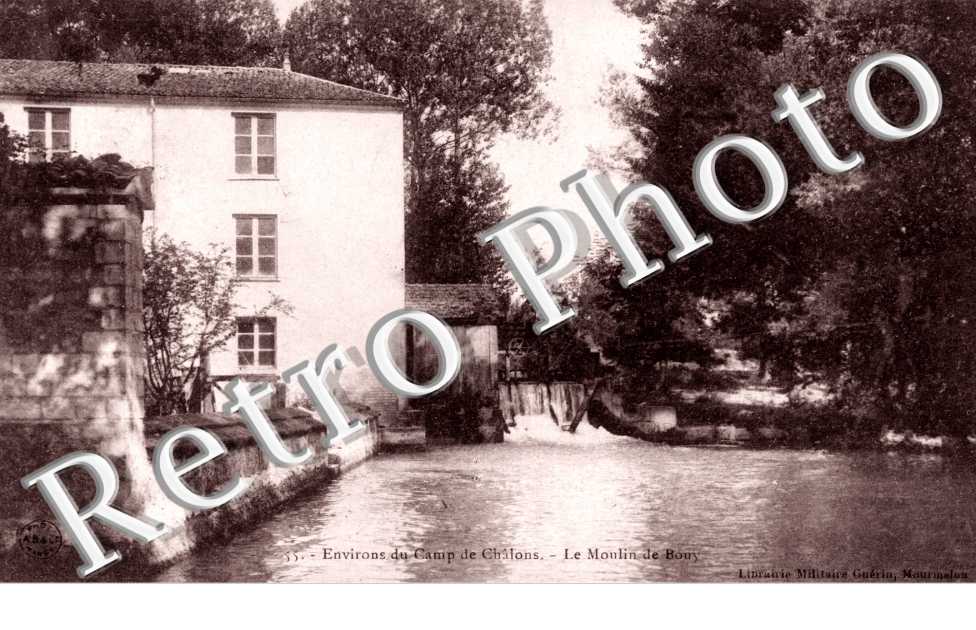 Environ du Camp de Chalons, le Moulin de Bouy