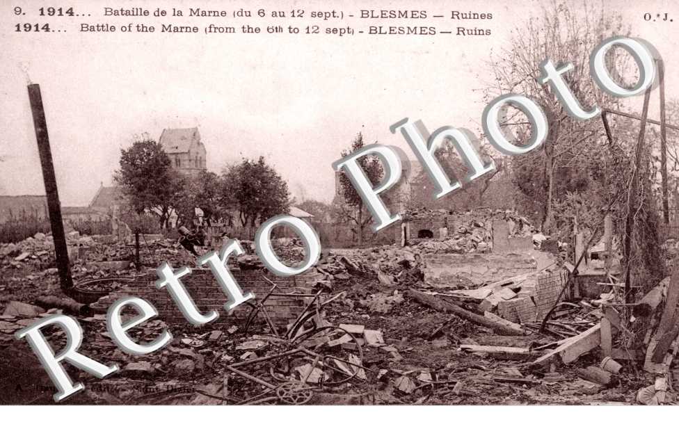 Ruines de la Bataille de la Marne
