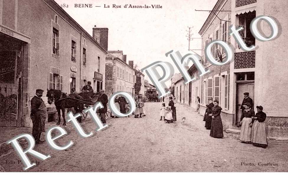 la rue d&#039; Asson-la-Ville
