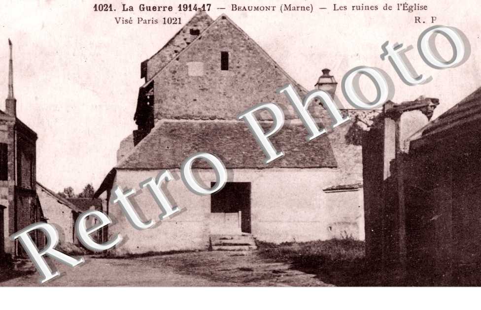 les ruines de l&#039;Eglise