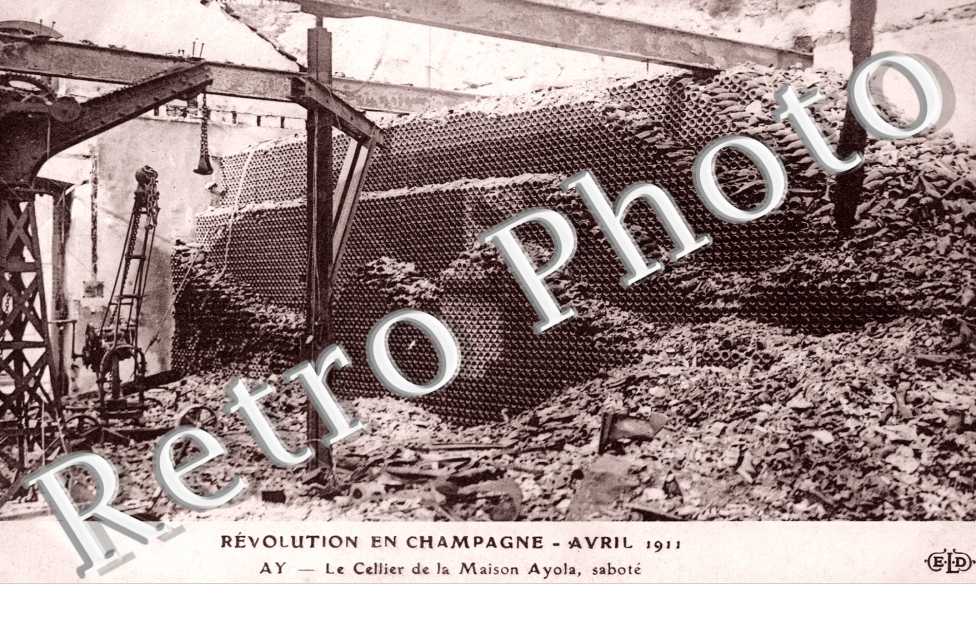 LE CELLIER DE LA MAISON AYOLA  sabote  Revolution avril 1911