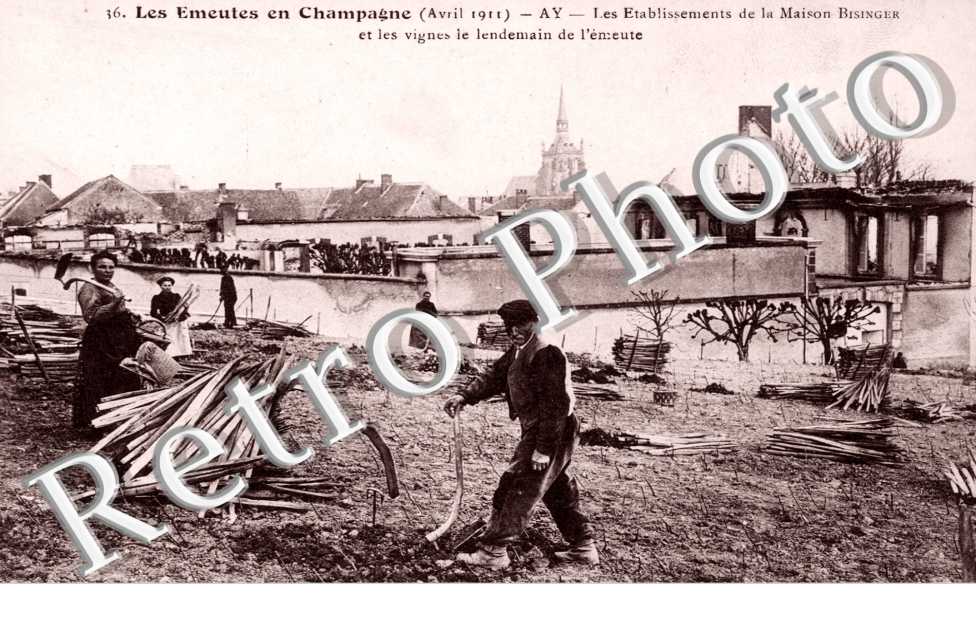 Les emeutes en Champagne