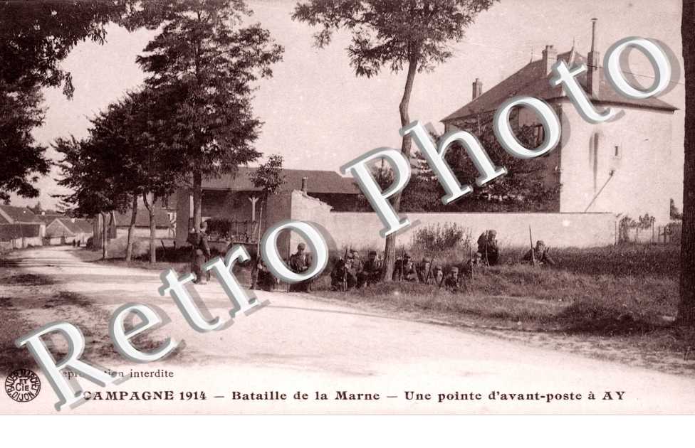 Bataille de la Marne, une pointe d'avant Poste