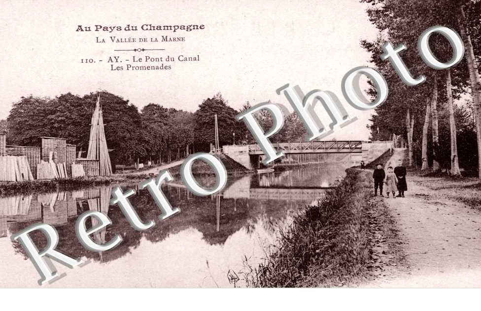 Pont du Canal, les Promenades