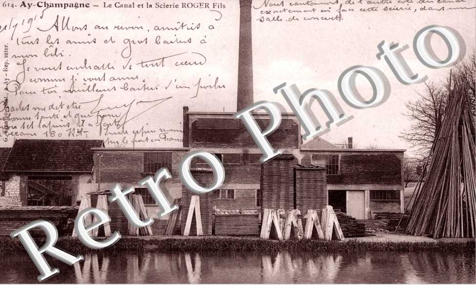 Le Canal et la Scierie Roger Fils