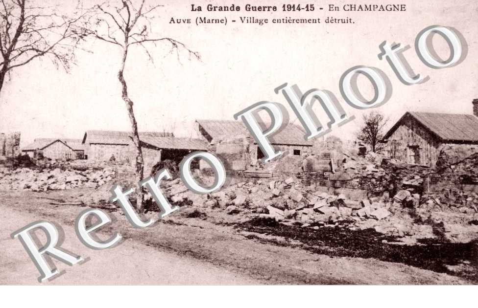 Village entierement detruit