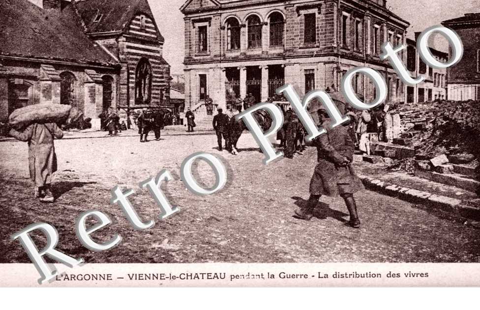 La distribution des vivres pendant la Guerre