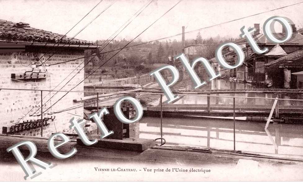 vue prise de l'Usine electrique