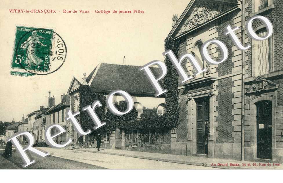 rue de Vaux, college de Jeunes Filles