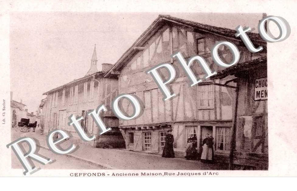  ancienne maison, rue Jeanne d&#039; Arc