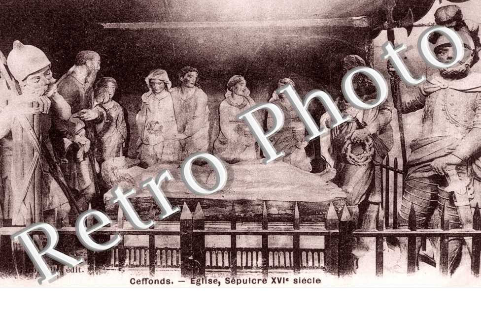eglise, sepulcre XVIe siecle