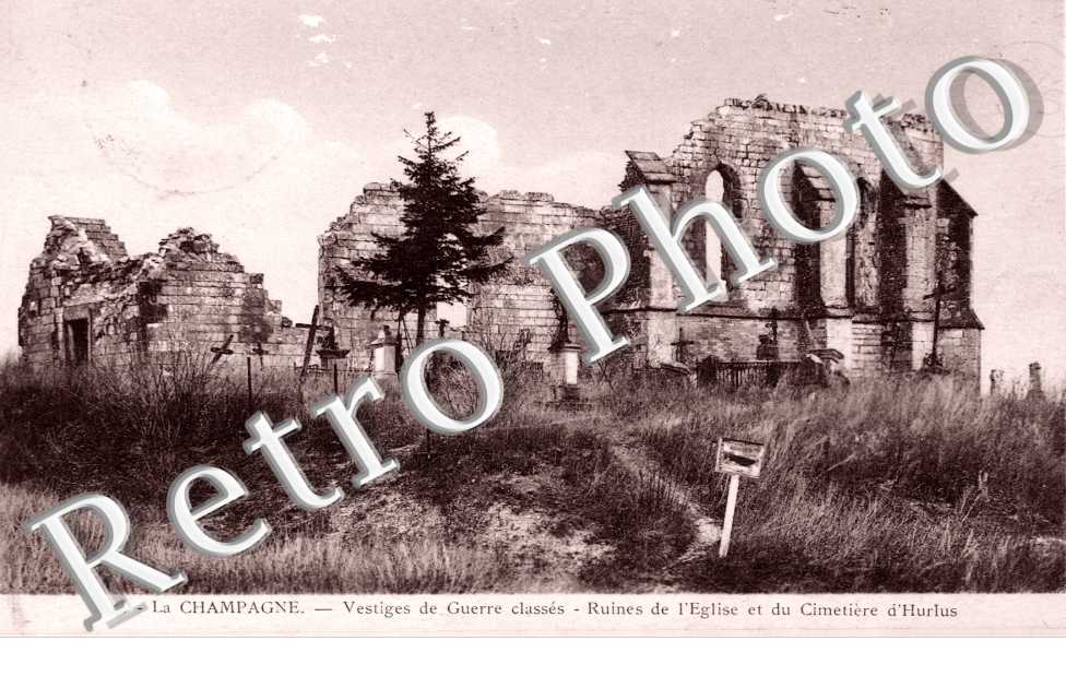 Ruines de l&#039;Eglise et du Cimetière d&#039;Hurlus 